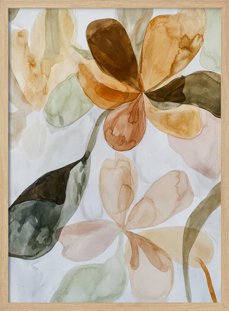 Whimsical Blooms Poster