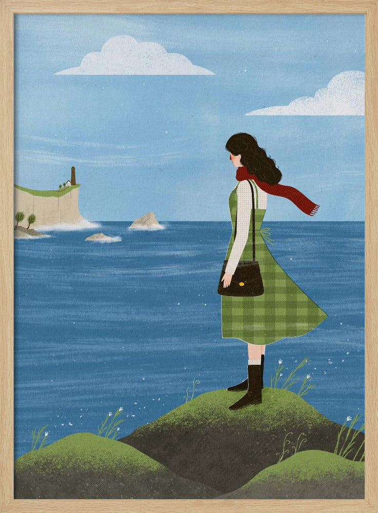 Irish Seaside Poster