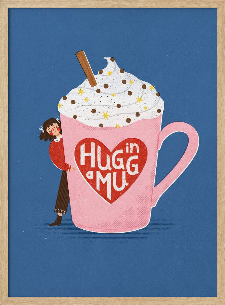 Hug In a Mug Poster