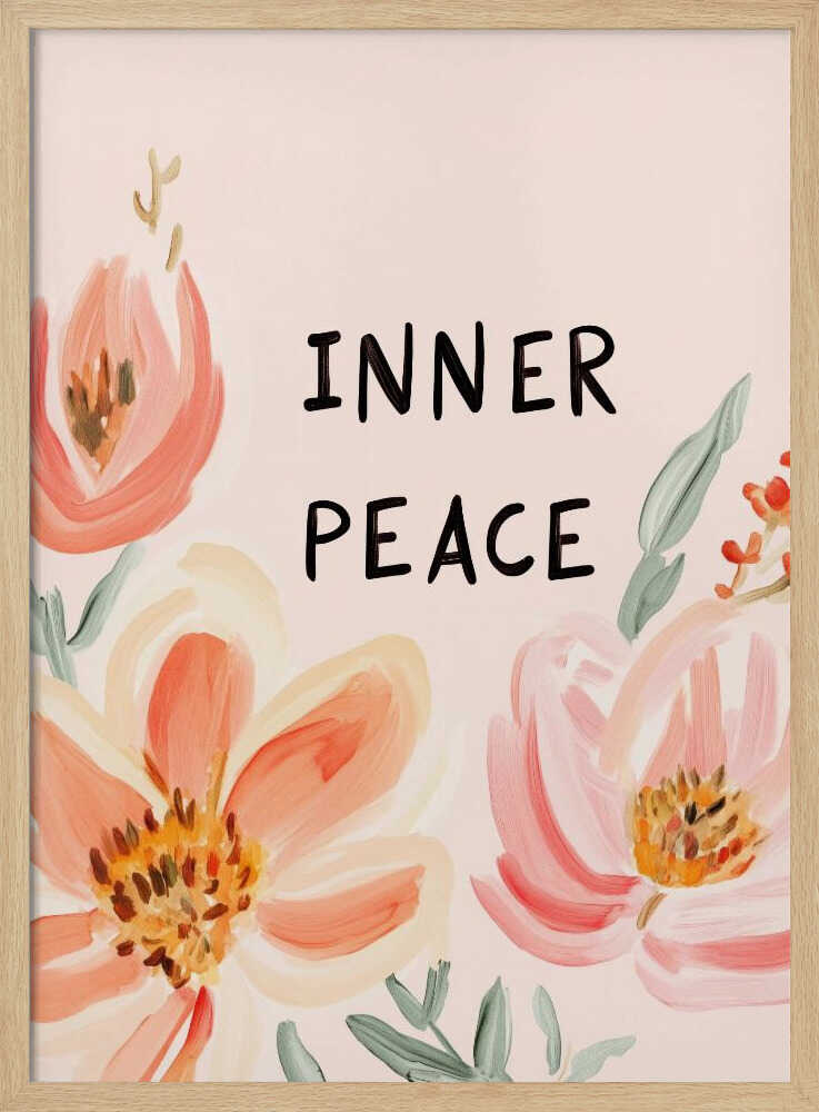 Tranquil Blossoms Poster