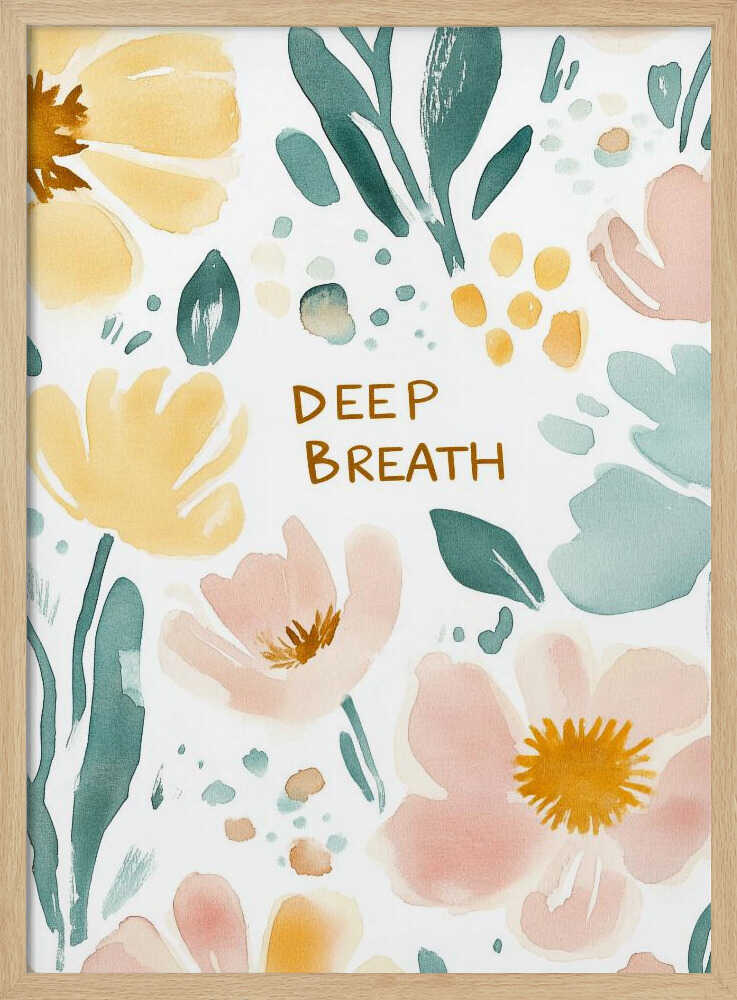 Floral Calm Poster