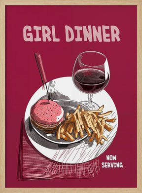 Girl Dinner No 4 Poster