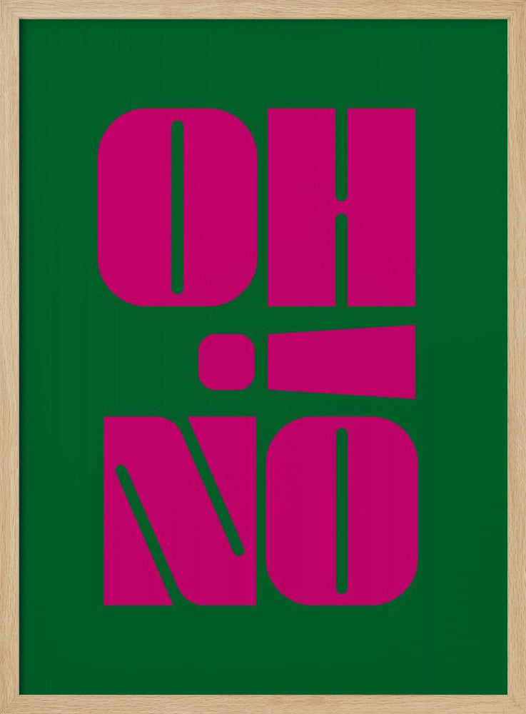 Oh No! Poster