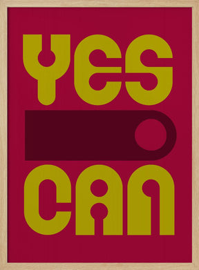 Yes I Can Poster