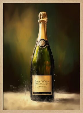 Drink Champagne Poster