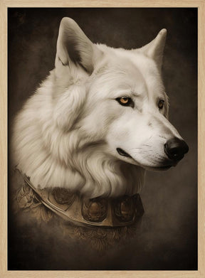 Wolf Portrait Poster