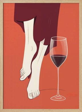 Wine and Dancing Poster