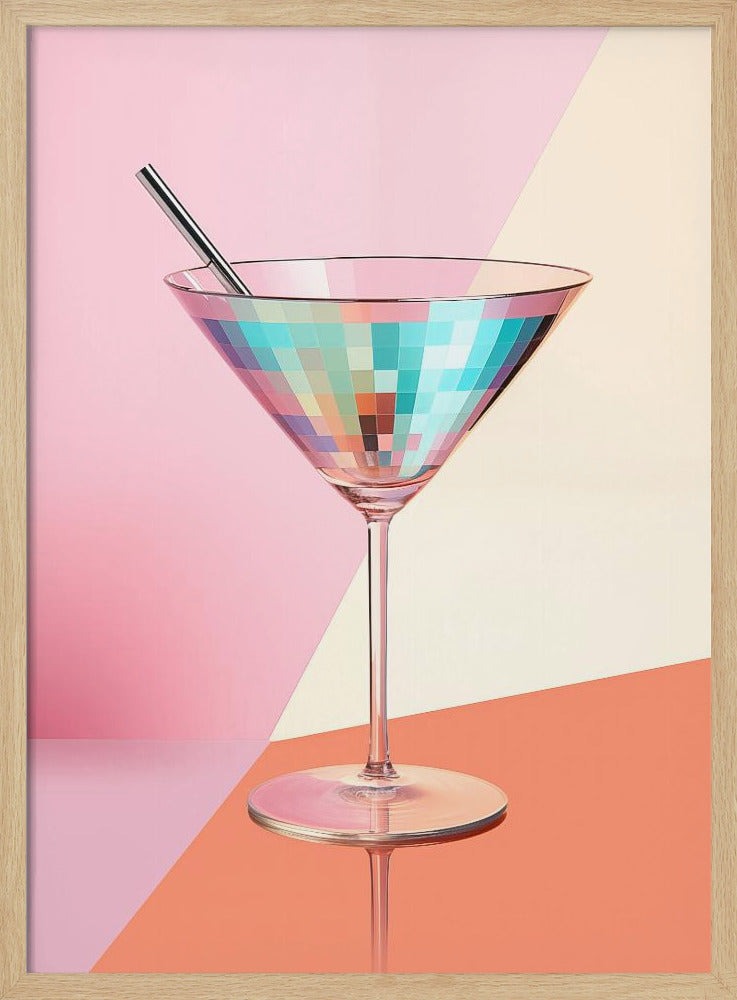 Sparkling Martini Poster