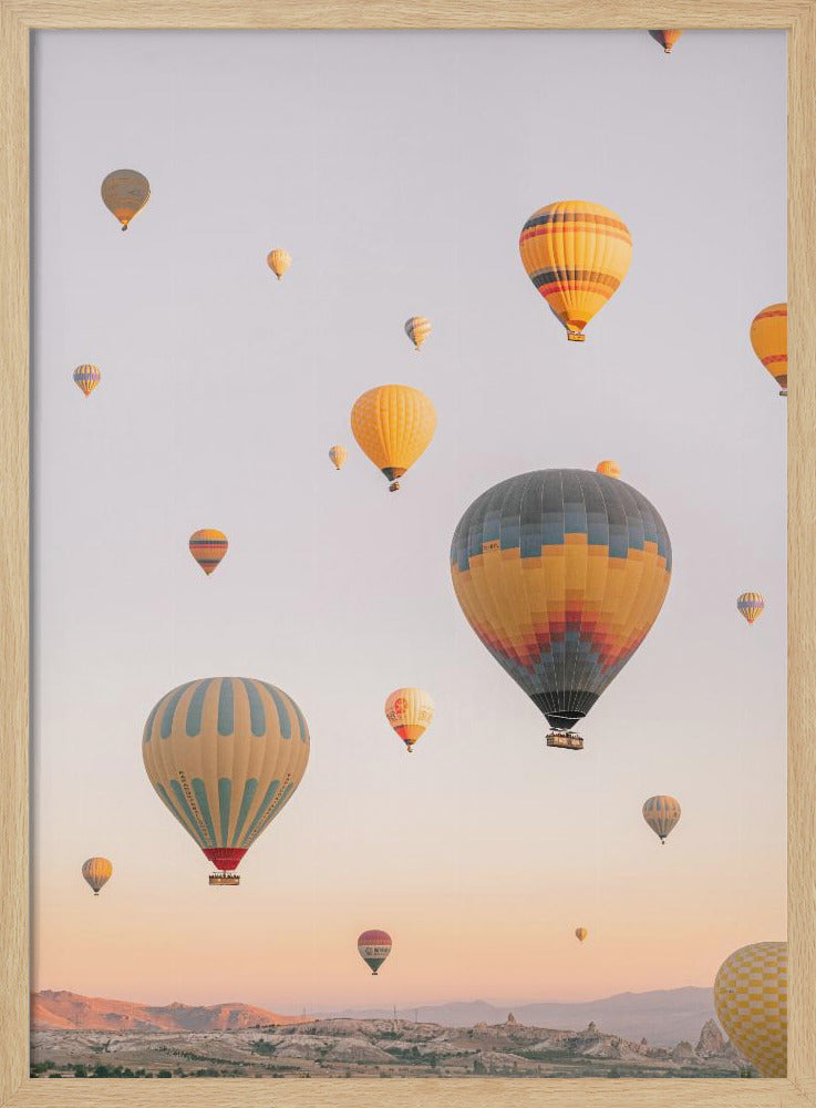 Sunrise In Cappadocia Poster