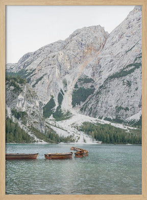 Lago Di Braies Poster