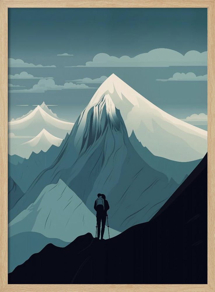 The Mountain Climber No 3 Poster