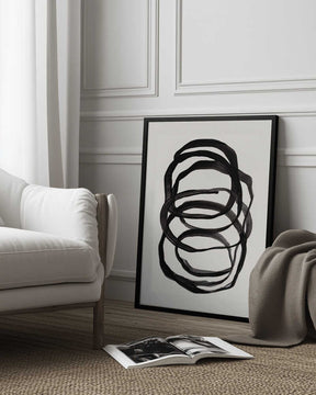 Abstract Lines II Poster