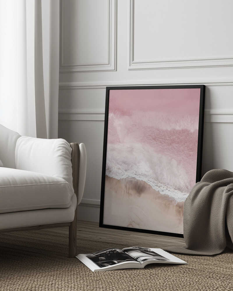 Pink Sea Poster