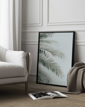 Blue Palms Poster