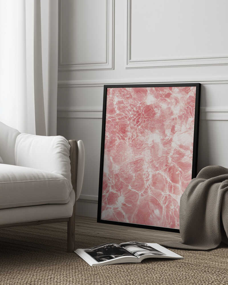 Pink Water Poster