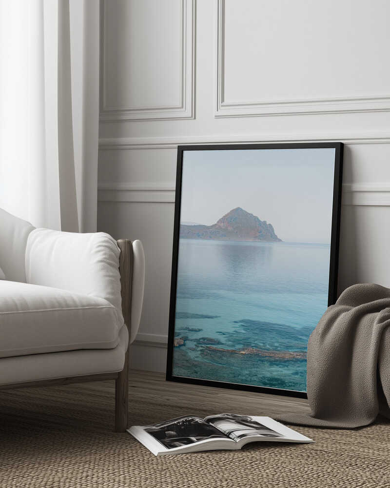 Rocks at the coast Poster