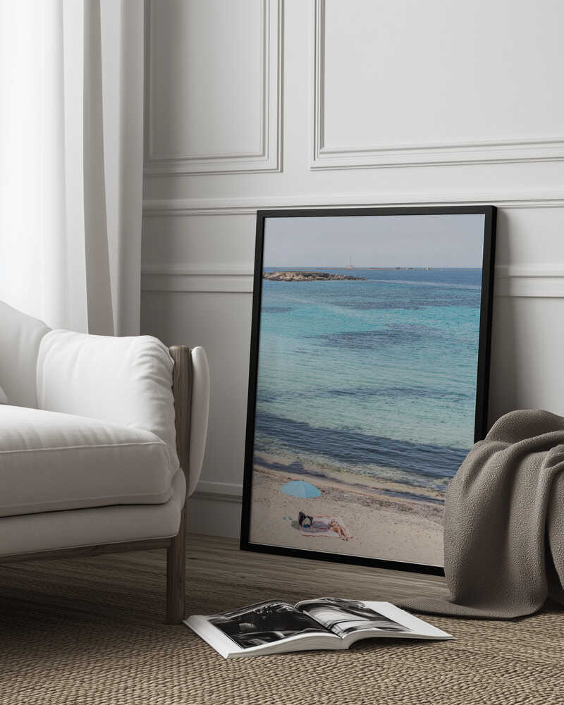 Italian beach 3 Poster