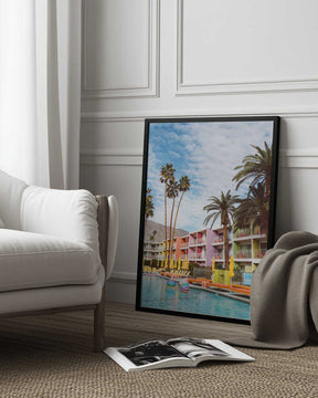 Palm Springs Pool Day VII Poster