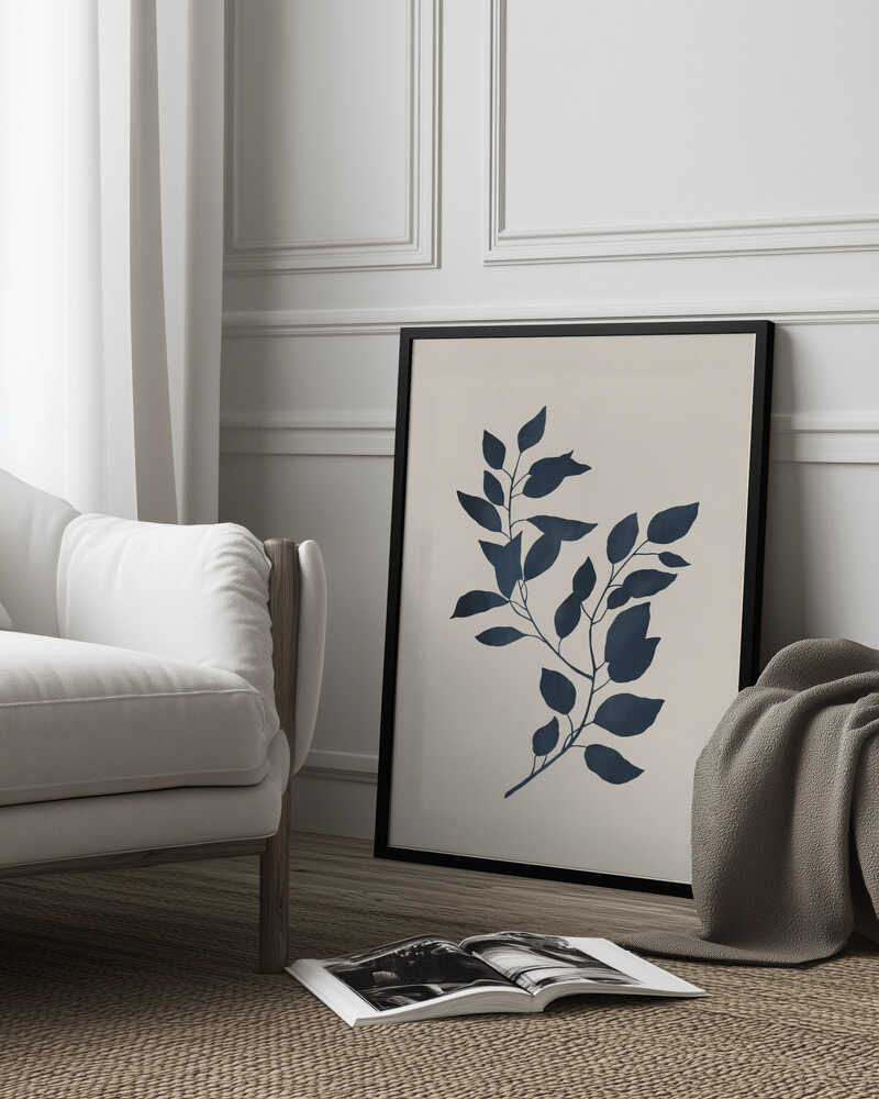 Botanical Silhouette 2 Poster