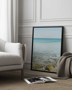 Seascape at the Italian Coast Poster
