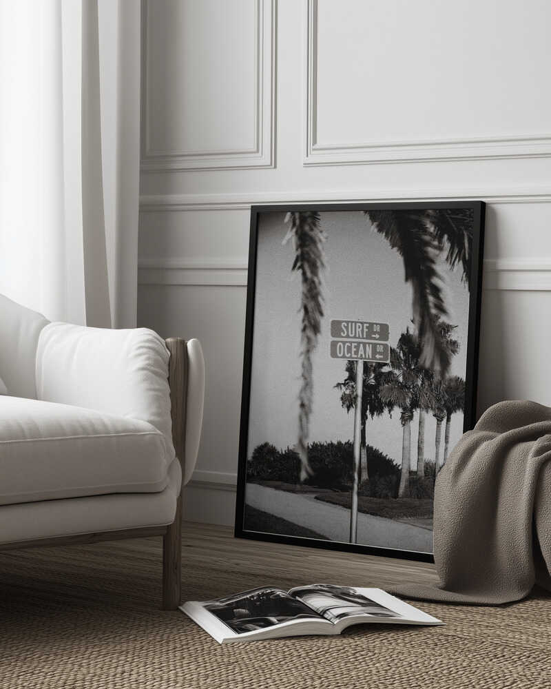 Surf Drive + Ocean Drive Poster