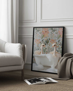 Feathered Fun Poster