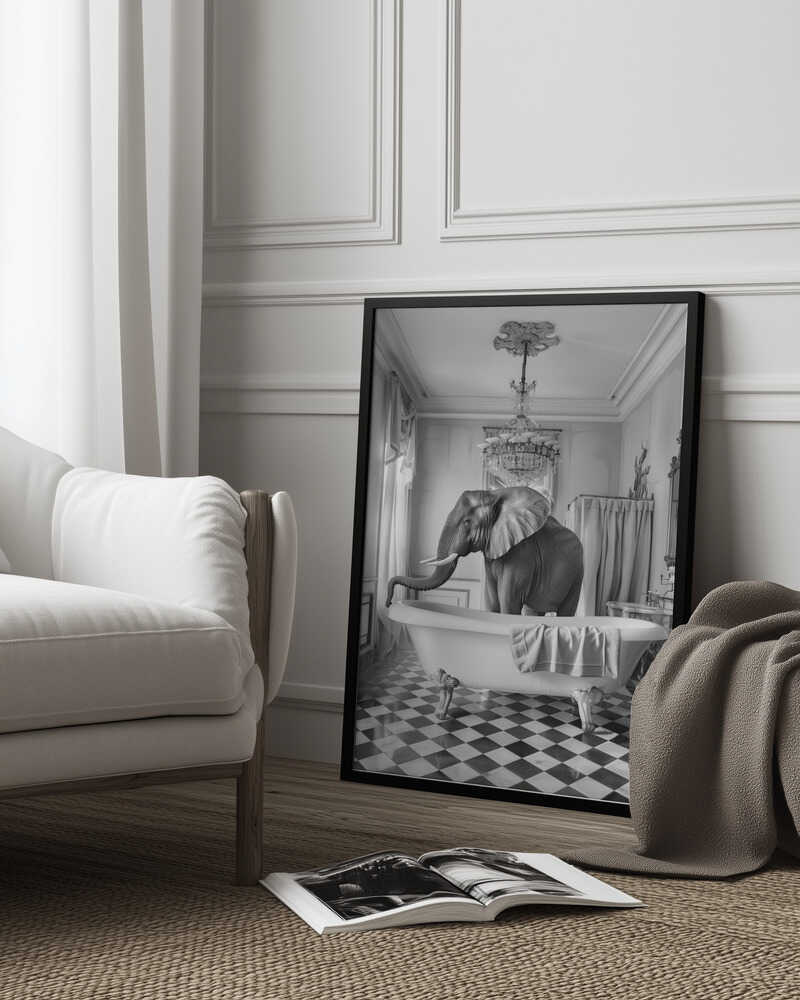 A Bathroom Occupied Poster