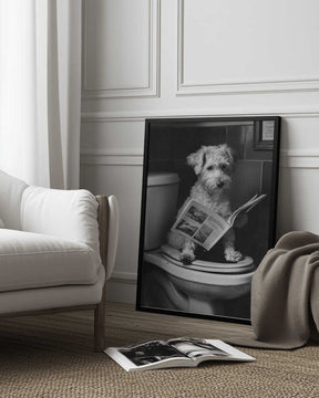 Good Boy   Toilet Art Poster