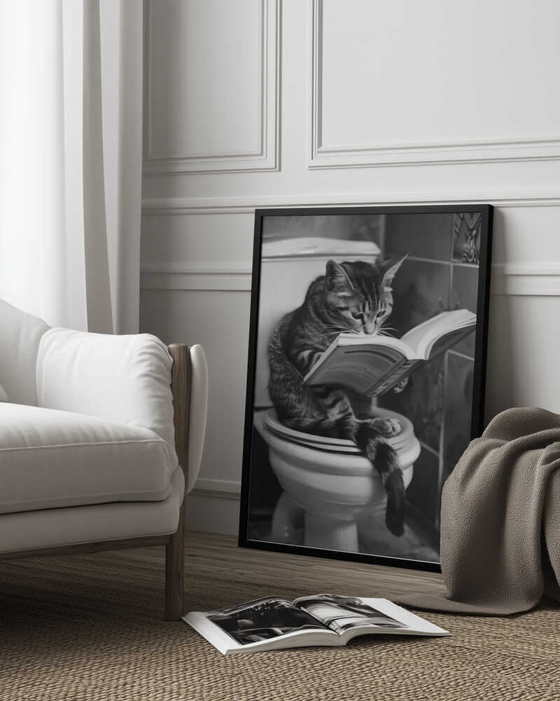 Literary Litter Box Poster