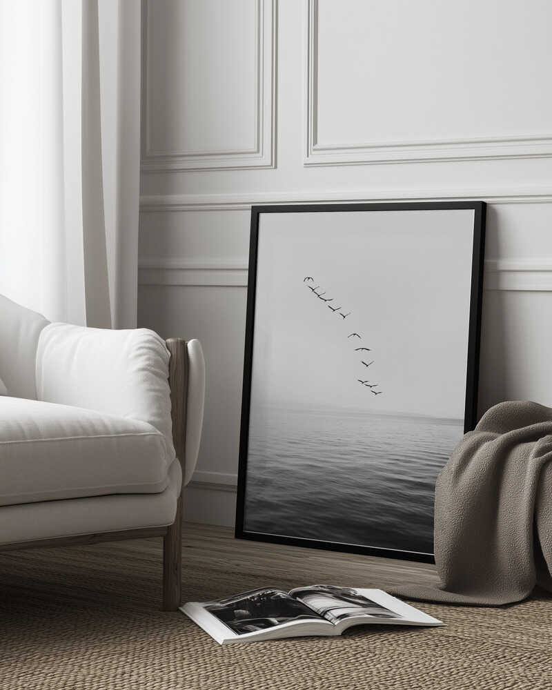Flying Birds Poster