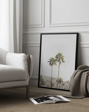 Palm Springs Palms Poster