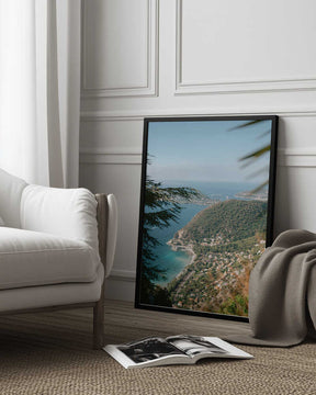 Green Hills And Turquoise Waters Poster