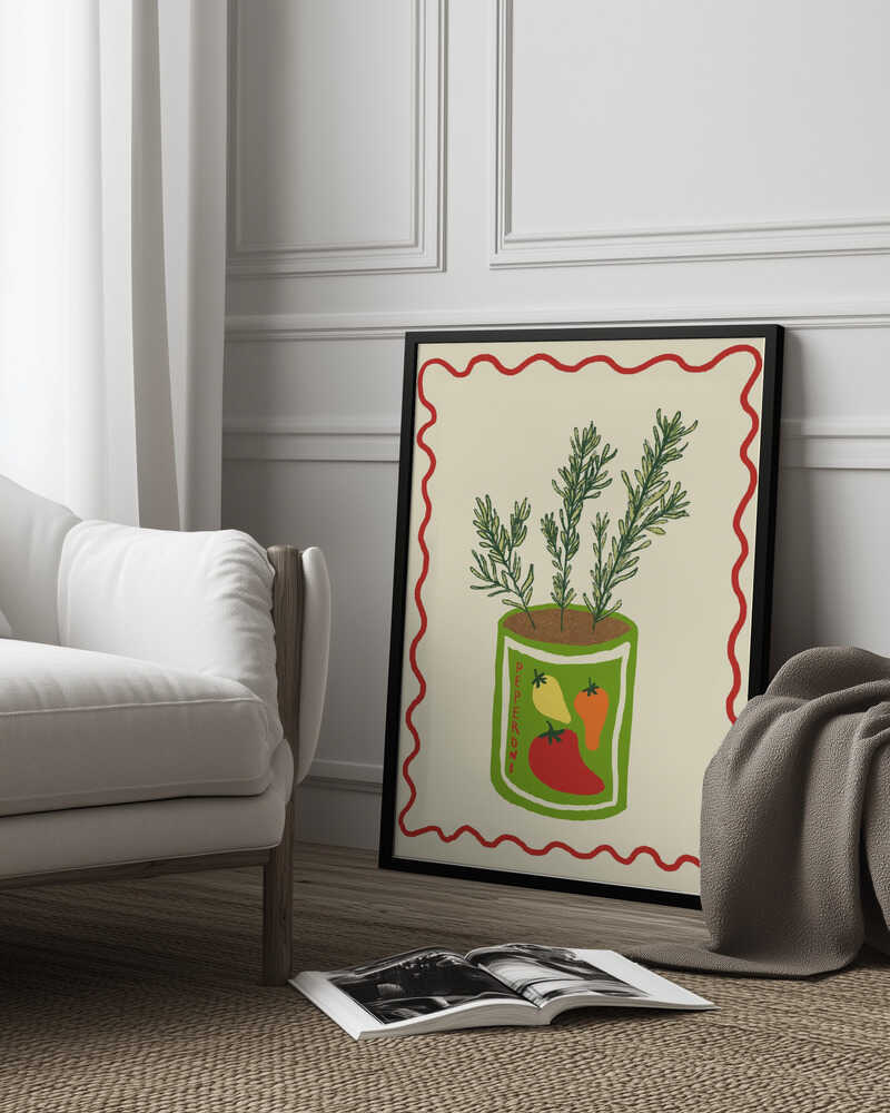 Chillies &amp; Rosemary Poster