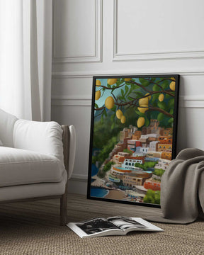 Lemon Coast Vistas Poster