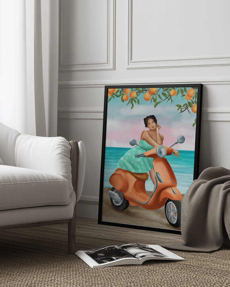 Seaside Reverie Poster