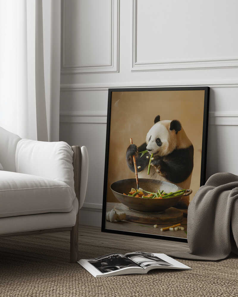 Panda Wok Master Poster