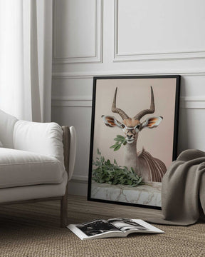 Kudu Herbivore Bliss Poster
