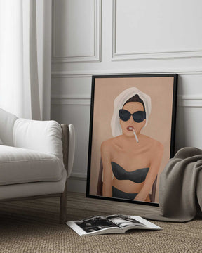 Morning Cigarette Poster