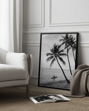 Surfer Walk Poster