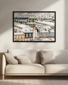 Paris Rooftops Poster