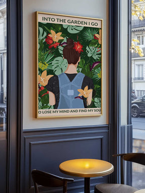 Into the Garden Standard Wall Art Poster