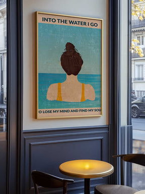 Into the Water (brunette) Poster