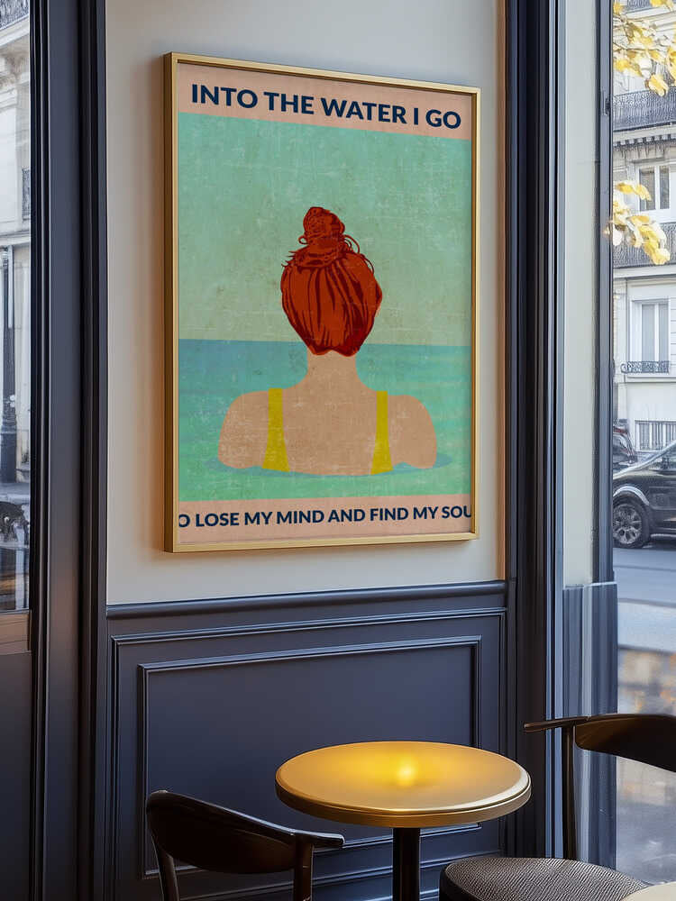 Into the Water (redhead) Poster