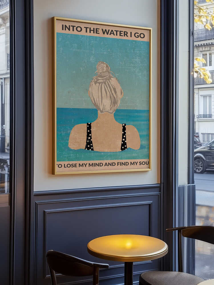 Into the Water (silver) Poster