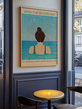 Into the Water Standard Wall Art Poster