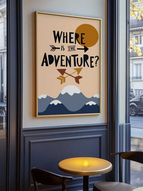 Where Is the Adventure Poster
