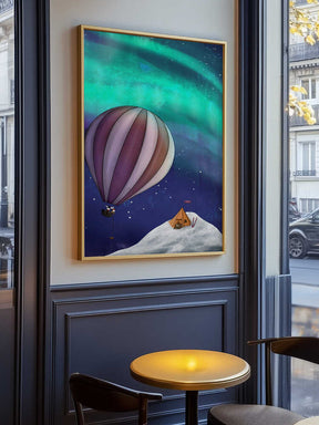 Hot air balloon trip Poster