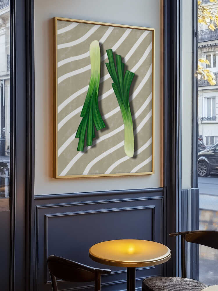 Leeks Poster