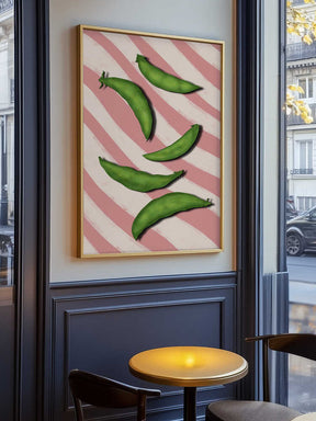 Sugar snap peas Poster