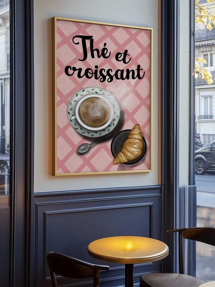 The Et Croissant Poster